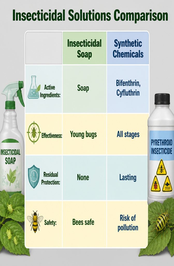 Four-Lined Plant Bugs: Identification, Damage, and Control for 2026 7 Comparison of insecticidal solutions for managing plant bugs.