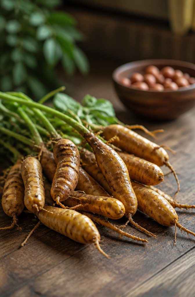 Growing American Groundnuts: Planting, Care and Harvest 9 Close-up of American groundnut tubers displaying their nutritional value.