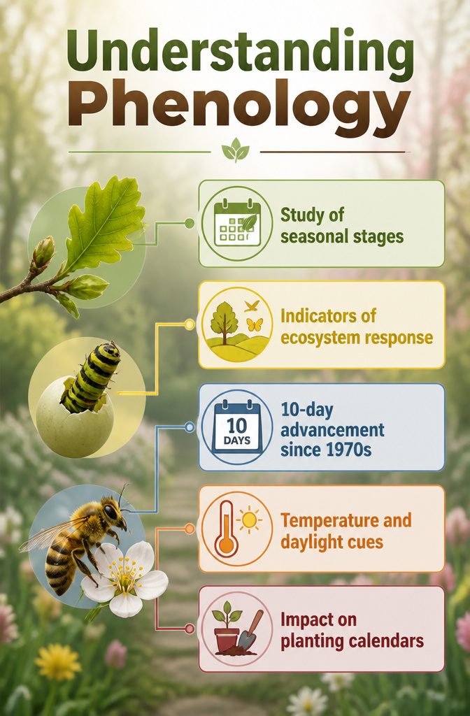 An information image titled 'Understanding Phenology'.