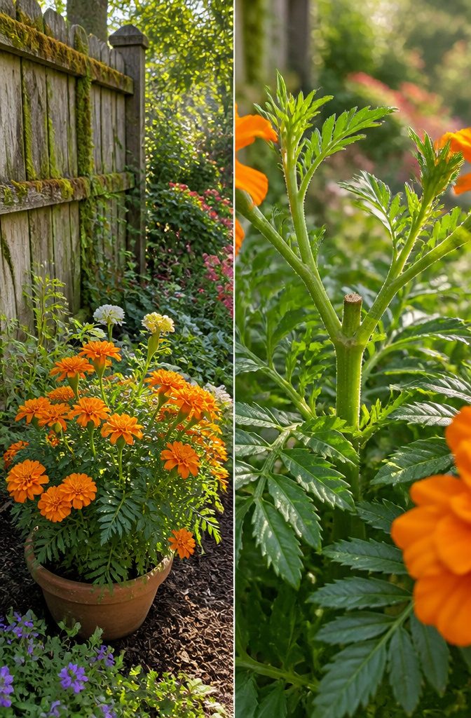 Pinching Annuals: How, When and Which Plants to Pinch 2 A close-up of a young annual with a stem tip pinched off.