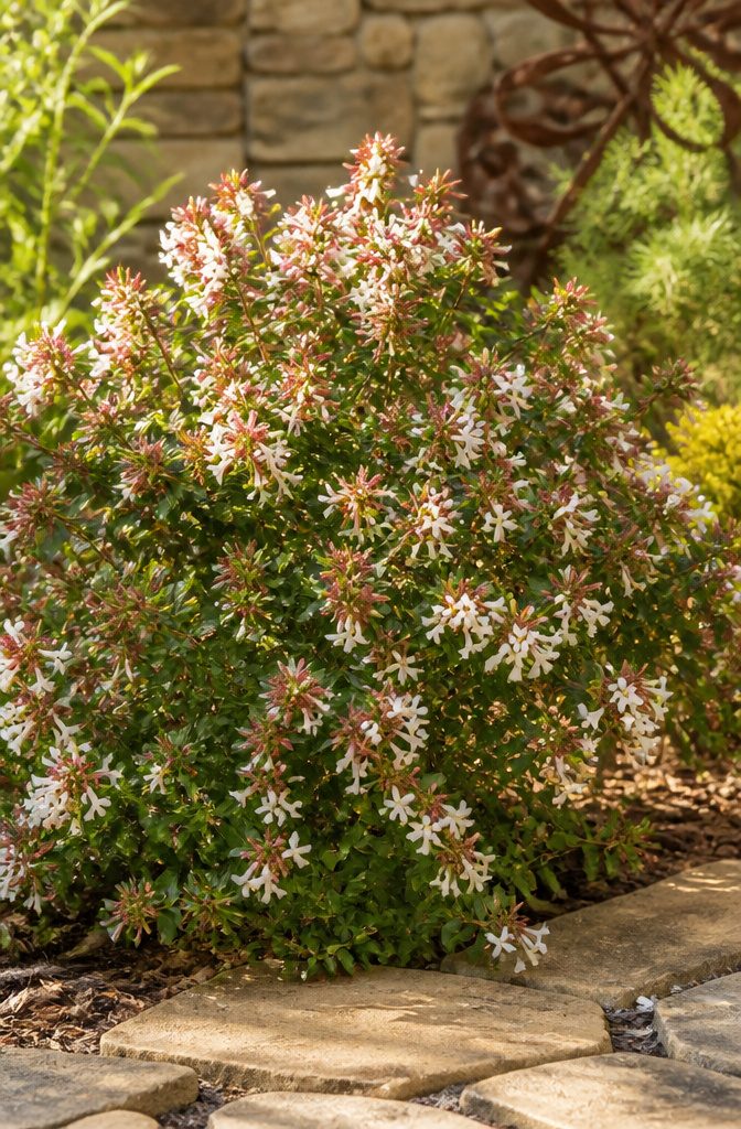 Shrubs for Pollinators: Bees, Butterflies and Beyond 12 Temple of Bloom® Seven-Son Flower with white flowers in bloom.