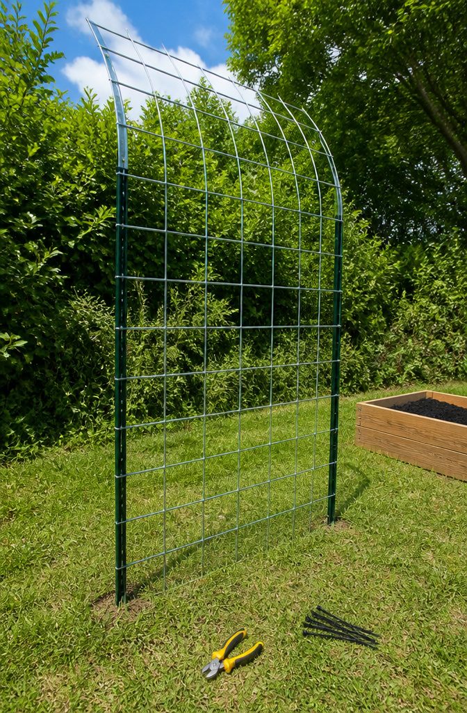 Vertical Vegetable Garden: A 2-Part Guide to Building and Planting (2026) 3 Build or Set Up a Trellis